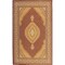Homeroots 5 x 8 ft. Red & Beige Medallion Area Rug 395325 - alternate 4